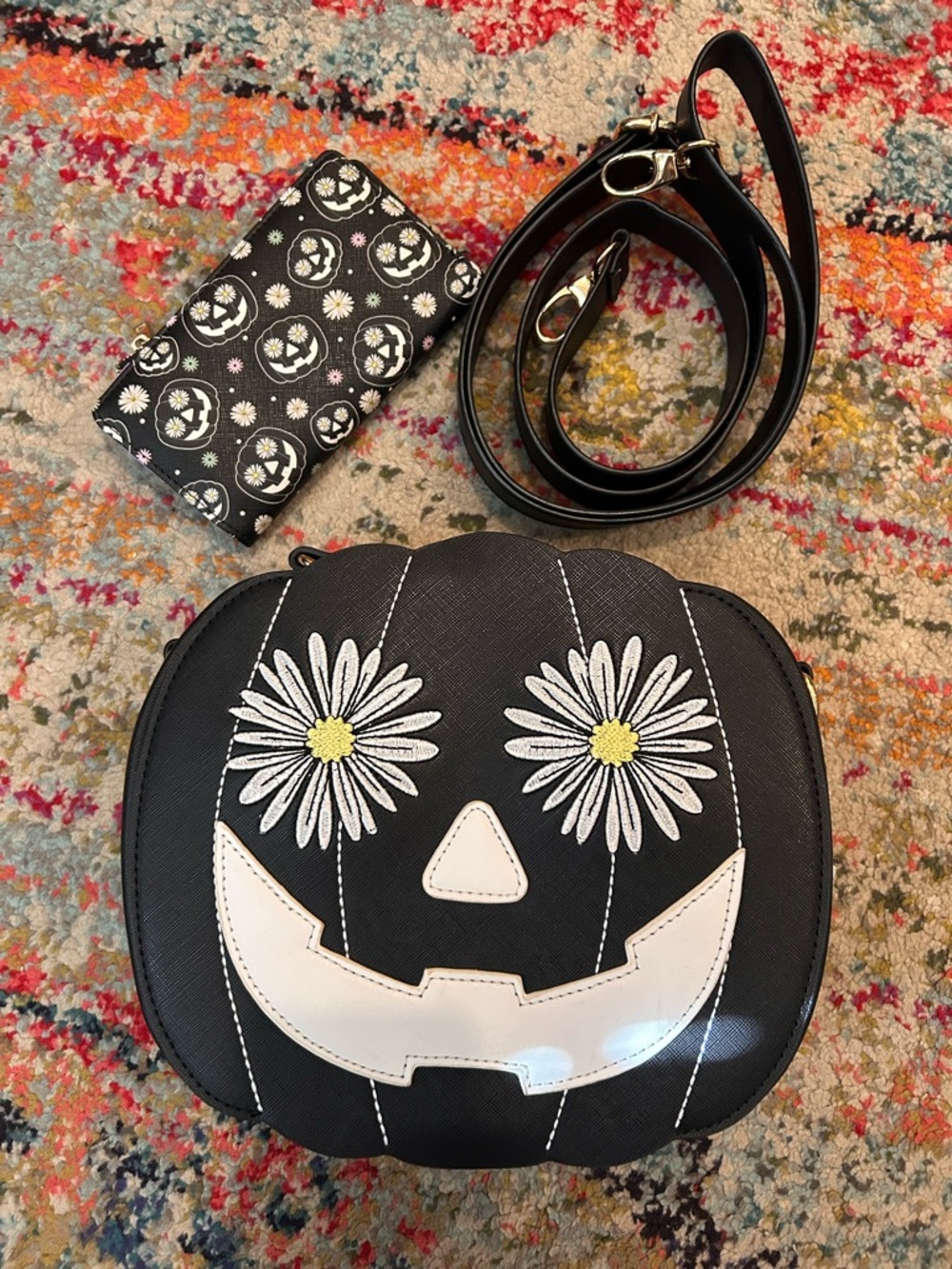 Backstitch Bruja Springoween Purse & Wallet